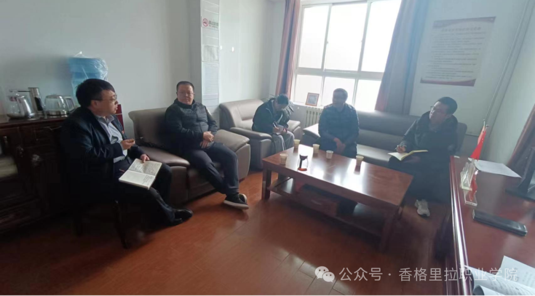 州教体局副局长赵红坤一行到校指导工作