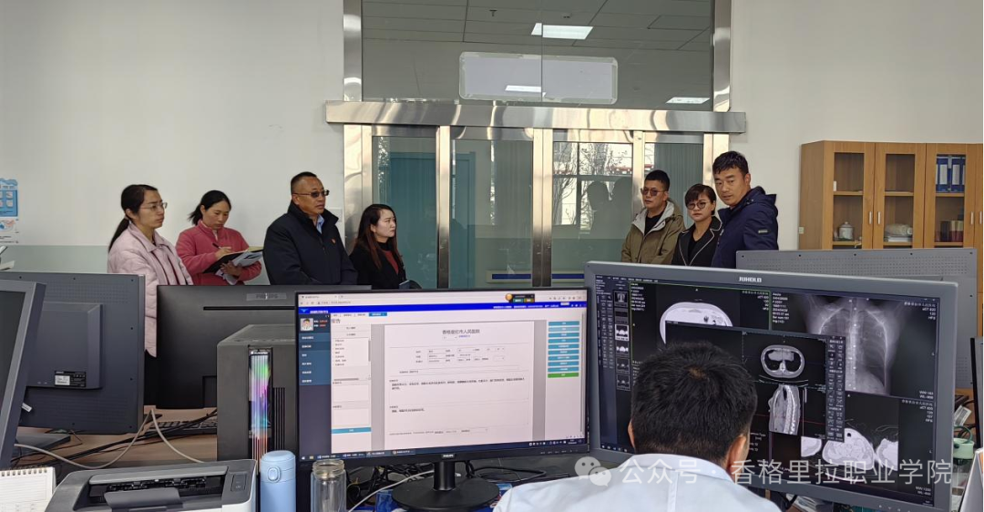 医学教育部组织开展香格里拉市区用人单位“访企拓岗促就业”走访活动