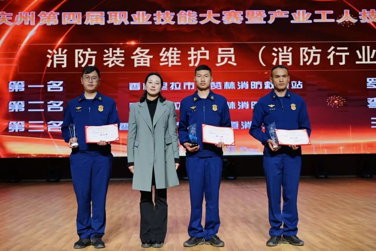 第四届职业技能大赛暨产业工人技能竞赛圆满闭幕(图6)